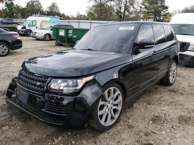 LAND ROVER RANGE ROVE 2014 with VIN SALGS2WFXEA142124 - Photo from auction