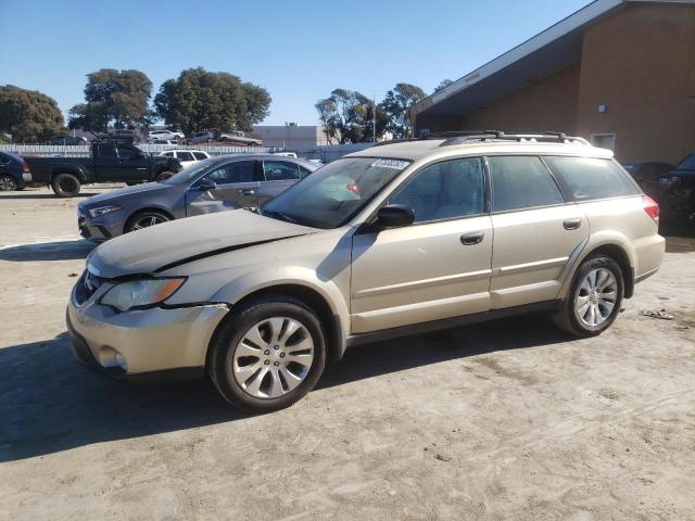 SUBARU OUTBACK 2. 2008 with VIN 4S4BP61C387316474 - Photo from auction