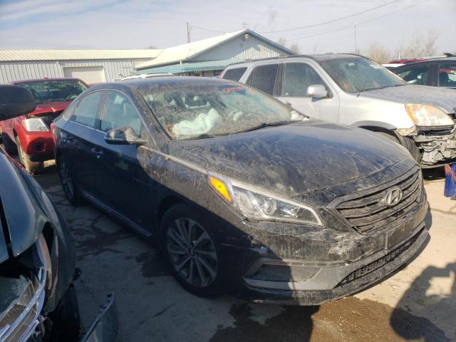 Photo 4 from auction – 2015 HYUNDAI SONATA 4D with VIN 5NPE34AF7FH227320
