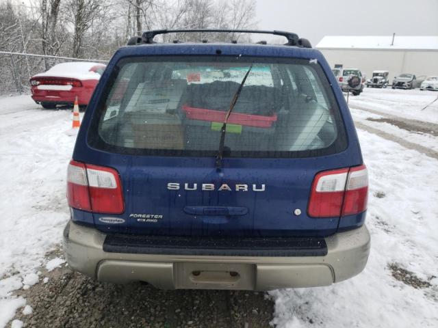 Photo 6 from auction – 2001 SUBARU FORESTER S with VIN JF1SF65561H703531