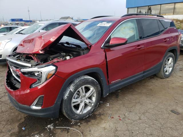 GMC TERRAIN SL 2018 with VIN 3GKALMEV2JL155309 - Photo from auction