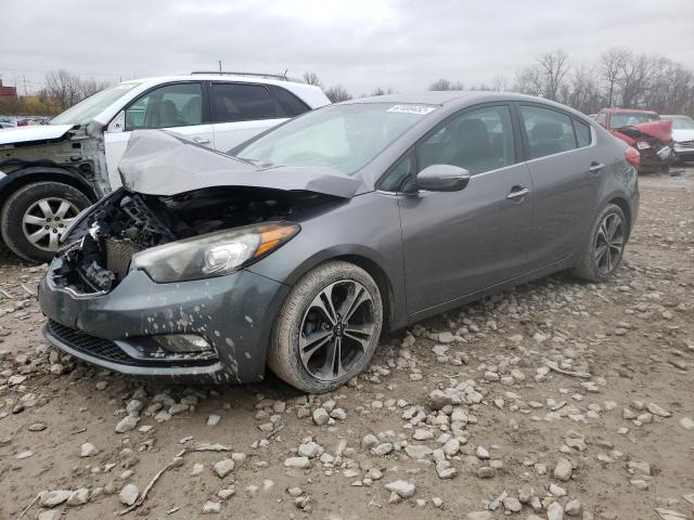 KIA FORTE EX 2015 with VIN KNAFZ4A81F5309044 - Photo from auction