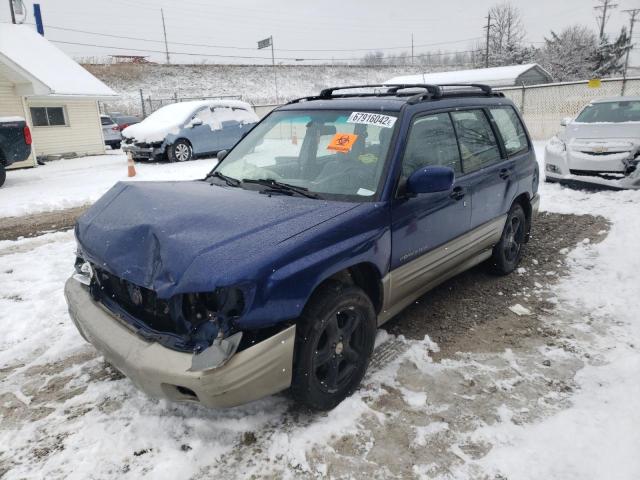 SUBARU FORESTER S 2001 with VIN JF1SF65561H703531 - Photo from auction