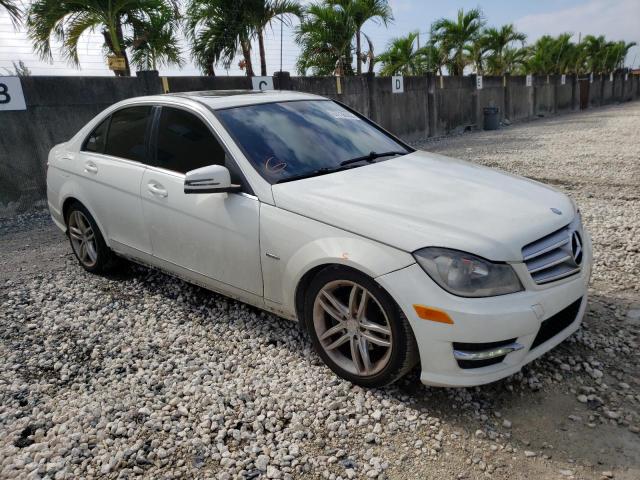 Photo 4 from auction – 2012 MERCEDES-BENZ C CLASS with VIN WDDGF4HB7CA619760