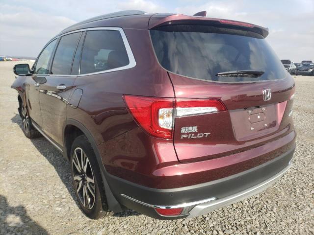 Photo 2 from auction – 2022 HONDA PILOT TOUR with VIN 5FNYF6H91NB012240