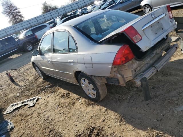 Photo 2 from auction – 2001 HONDA CIVIC EX with VIN 2HGES26771H520775