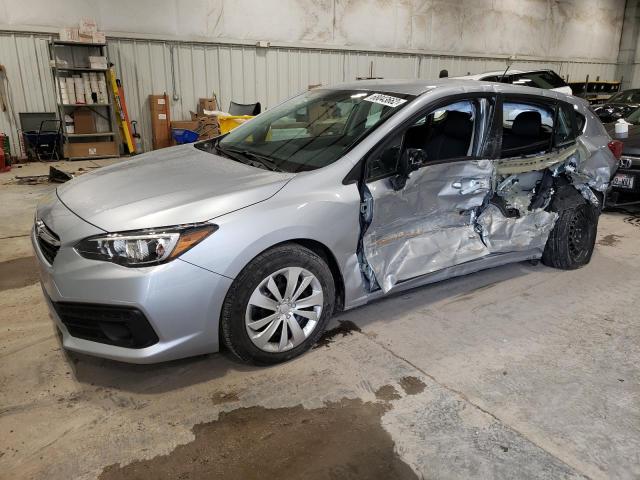 SUBARU IMPREZA 2022 with VIN 4S3GTAB6XN3715855 - Photo from auction