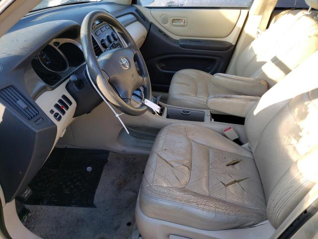 Photo 7 from auction – 2002 TOYOTA HIGHLANDER with VIN JTEGF21A220068248
