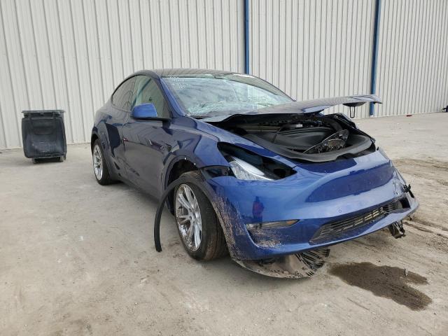 Photo 4 from auction – 2021 TESLA MODEL Y with VIN 5YJYGAEE7MF113153