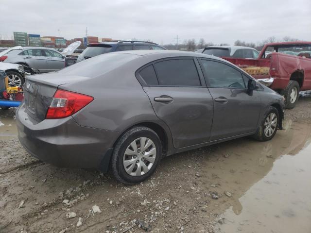 Photo 3 from auction – 2012 HONDA CIVIC LX with VIN 19XFB2F50CE068099