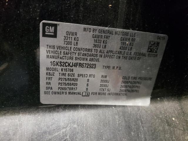 Photo 14 from auction – 2015 GMC YUKON DENA with VIN 1GKS2CKJ4FR672923