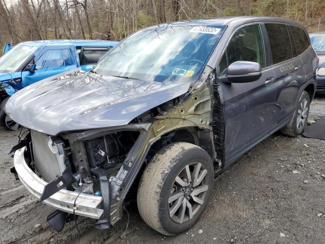 HONDA PILOT EXL 2020 with VIN 5FNYF6H58LB066595 - Photo from auction
