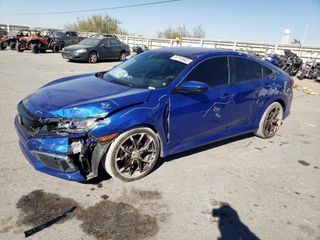 HONDA CIVIC LX 2020 with VIN 19XFC2F69LE000924 - Photo from auction