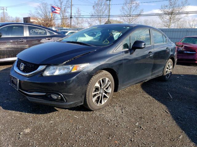 HONDA CIVIC EXL 2013 with VIN 19XFB2F91DE253296 - Photo from auction