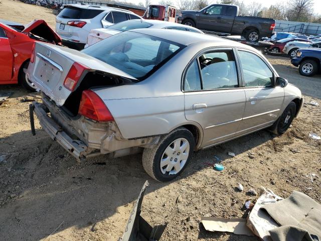 Photo 3 from auction – 2001 HONDA CIVIC EX with VIN 2HGES26771H520775