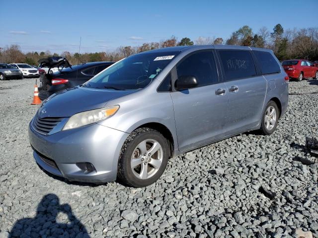 TOYOTA SIENNA 2011 with VIN 5TDZK3DC6BS042955 - Photo from auction