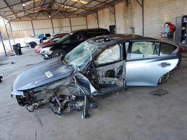 INFINITI Q50 BASE 2015 with VIN JN1BV7AP7FM340409 - Photo from auction