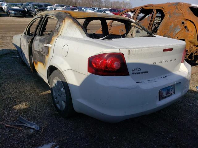 Photo 2 from auction – 2014 DODGE AVENGER SE with VIN 1C3CDZAB4EN216017