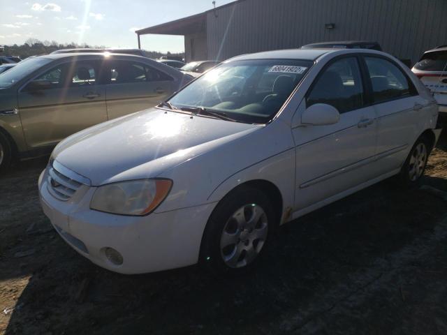 KIA SPECTRA LX 2005 with VIN KNAFE121655156025 - Photo from auction