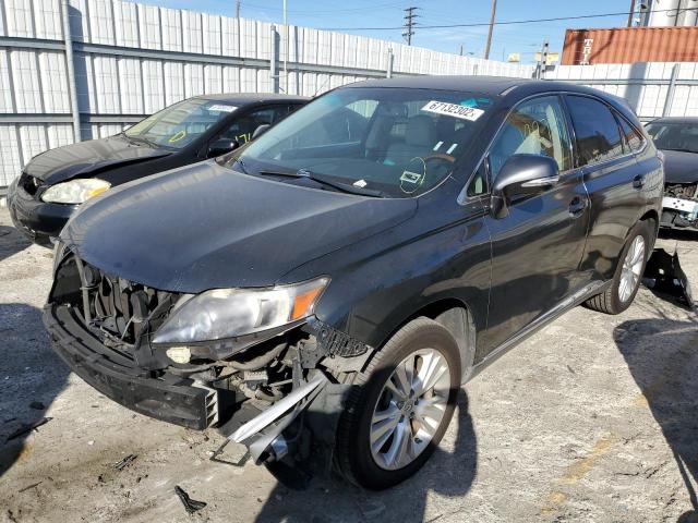 LEXUS RX 450 2010 with VIN JTJZB1BAXA2400664 - Photo from auction
