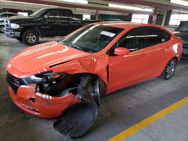 DODGE DART SXT 2015 with VIN 1C3CDFBB7FD243331 - Photo from auction