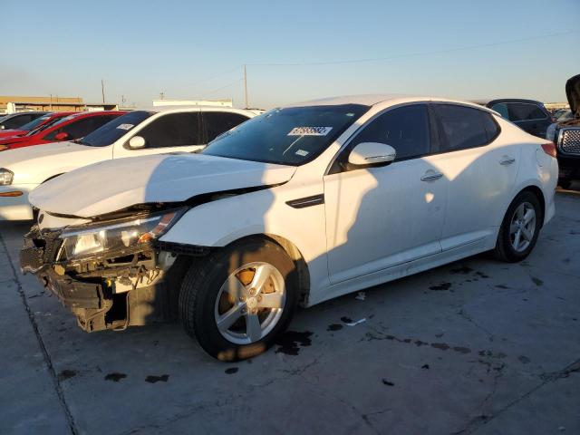 KIA OPTIMA LX 2015 with VIN KNAGM4A76F5641393 - Photo from auction