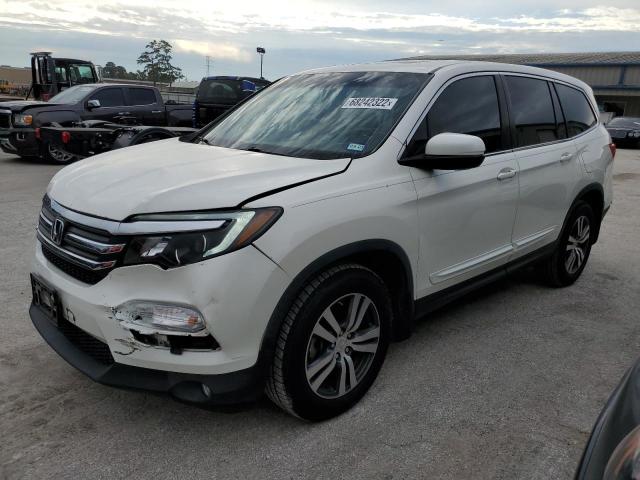 HONDA PILOT EXL 2017 with VIN 5FNYF5H55HB044085 - Photo from auction
