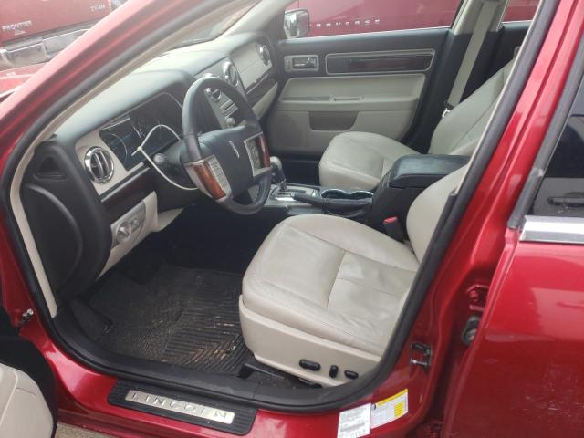 Photo 7 from auction – 2009 LINCOLN MKZ with VIN 3LNHM28T69R610382