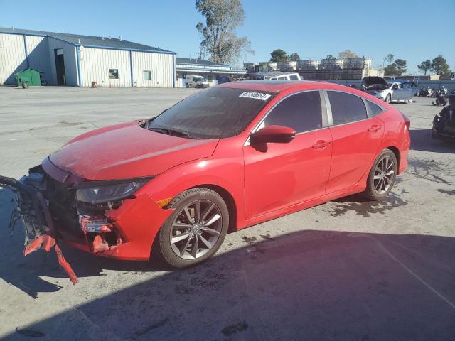 HONDA CIVIC EX 2019 with VIN JHMFC1F38KX000751 - Photo from auction
