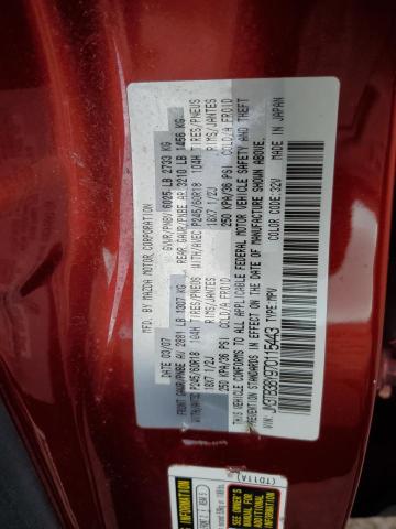 Photo 14 from auction – 2007 MAZDA CX-9 with VIN JM3TB38Y970115443