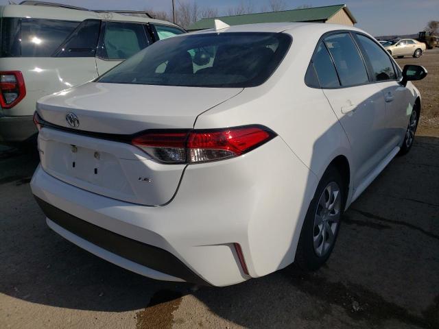 Photo 3 from auction – 2021 TOYOTA COROLLA LE with VIN 5YFEPMAE4MP166245