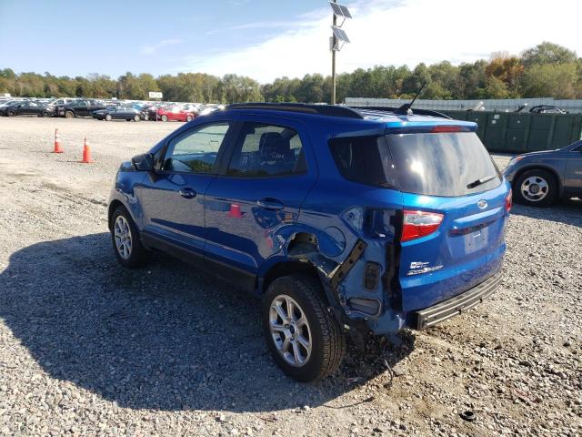 Photo 2 from auction – 2020 FORD ECOSPORT S with VIN MAJ3S2GE3LC342085