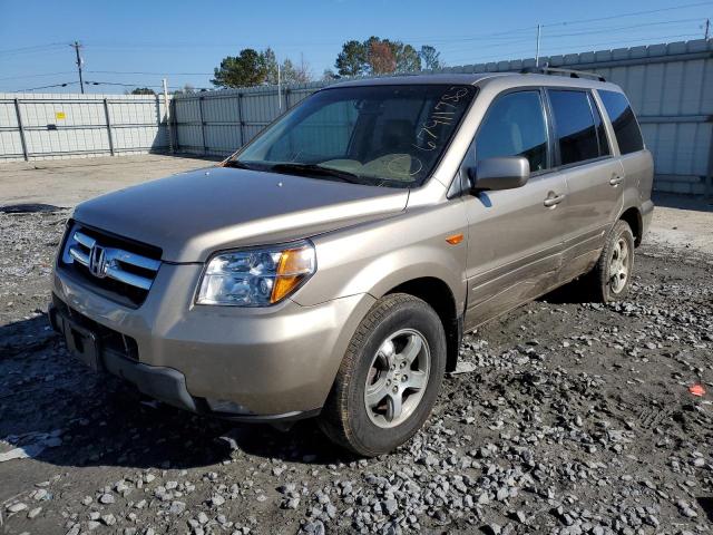 Photo 1 from auction – 2007 HONDA PILOT EXL with VIN 5FNYF28687B000443