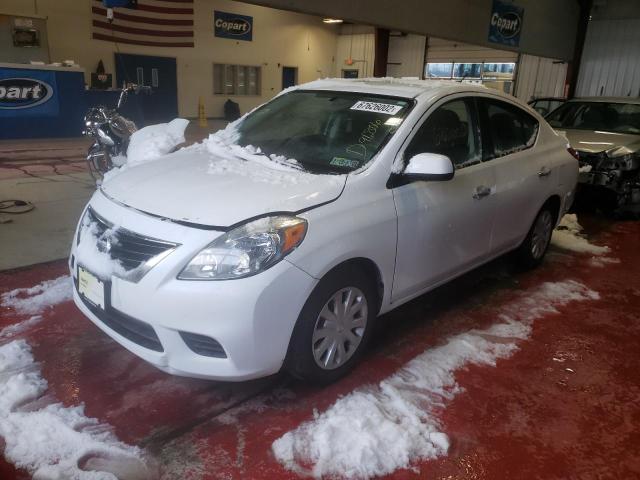 NISSAN VERSA S 2014 with VIN 3N1CN7AP0EK451533 - Photo from auction