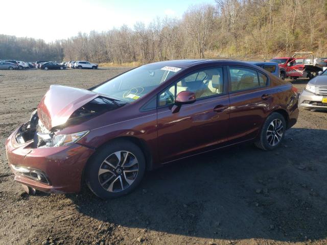 HONDA CIVIC EXL 2013 with VIN 19XFB2F94DE207946 - Photo from auction