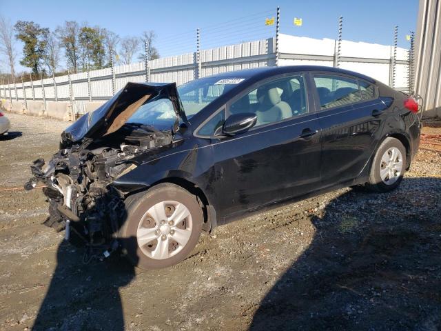 KIA FORTE LX 2015 with VIN KNAFX4A65F5393809 - Photo from auction