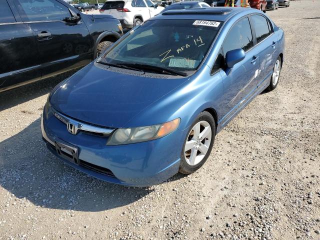 HONDA CIVIC EX 2006 with VIN 1HGFA16896L129664 - Photo from auction