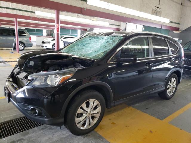 HONDA CR-V EXL 2013 with VIN 2HKRM4H74DH623246 - Photo from auction