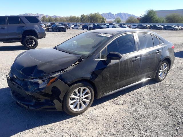 TOYOTA COROLLA LE 2022 with VIN JTDVPMAE4NJ215353 - Photo from auction