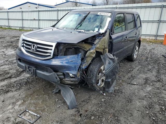 HONDA PILOT EXL 2015 with VIN 5FNYF4H58FB070865 - Photo from auction