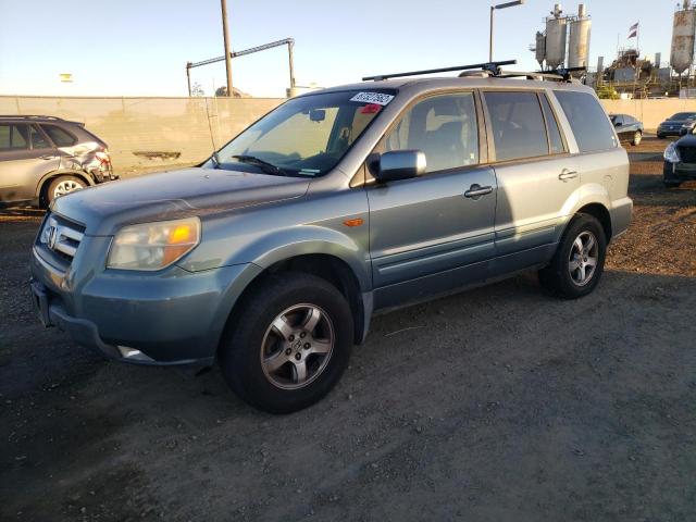 HONDA PILOT EX 2006 with VIN 2HKYF185X6H520225 - Photo from auction