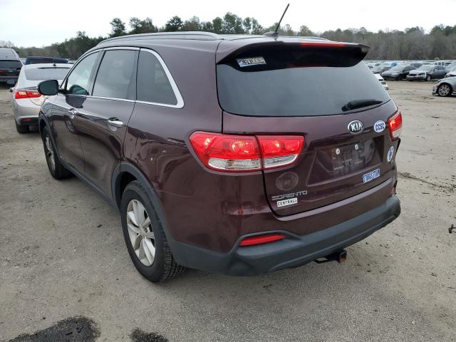 Photo 2 from auction – 2017 KIA SORENTO LX with VIN 5XYPGDA50HG326057
