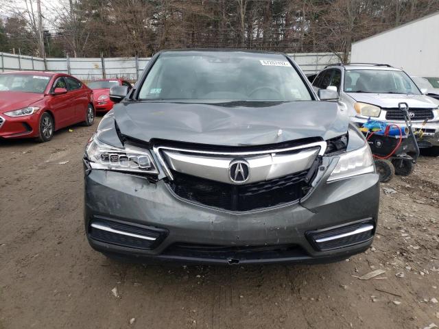 Photo 5 from auction – 2016 ACURA MDX TECHNO with VIN 5FRYD4H47GB013697