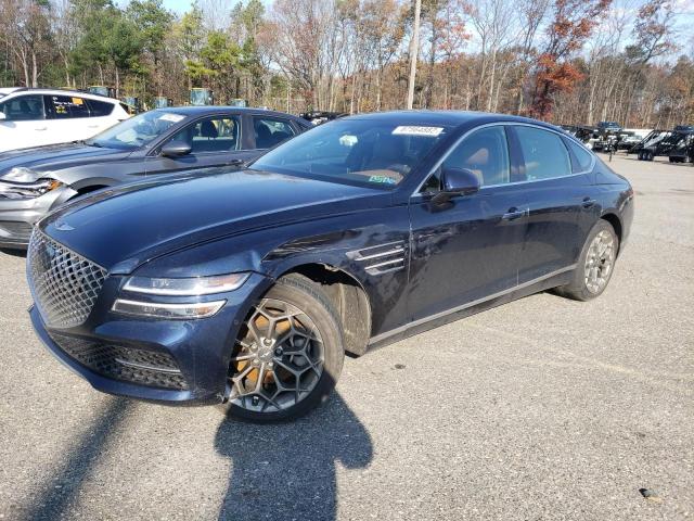 GENESIS G80 BASE 2021 with VIN KMTGB4SCXMU078132 - Photo from auction