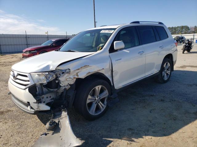 TOYOTA HIGHLANDER 2012 with VIN 5TDDK3EH6CS094463 - Photo from auction