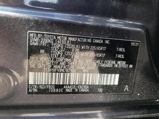 Photo 14 from auction – 2021 TOYOTA RAV4 LE with VIN 2T3H1RFVXMC167900