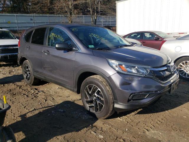 Photo 4 from auction – 2016 HONDA CR-V SE with VIN 5J6RM4H40GL036025