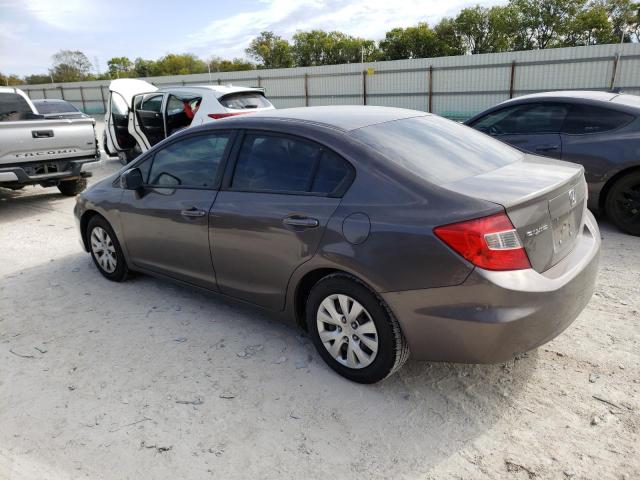 Photo 2 from auction – 2012 HONDA CIVIC LX with VIN 2HGFB2F5XCH607026