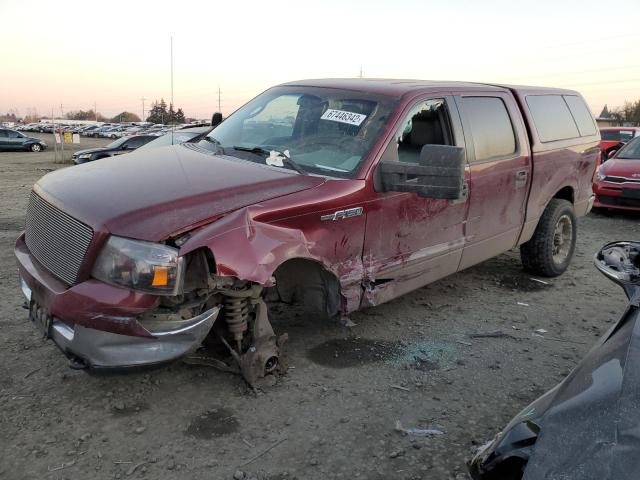 FORD F150 SUPER 2005 with VIN 1FTPW14515KC61352 - Photo from auction