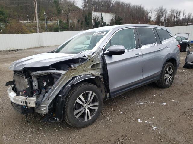 HONDA PILOT EXL 2016 with VIN 5FNYF6H57GB016034 - Photo from auction